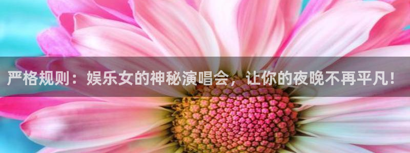 福建卧龙娱乐机电股份公司：严格规则：娱乐女的神秘演唱会，让你的夜晚不再平凡！